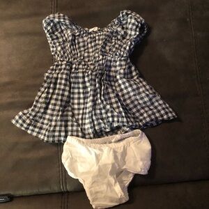 Baby GAP Gingham Dress Size 3-6 Months